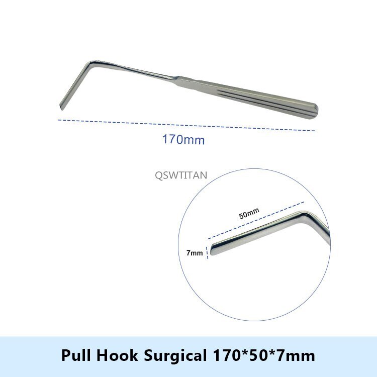 Pull Hook Surgical Hook Retractors Plastic surgical instruments 1pc
