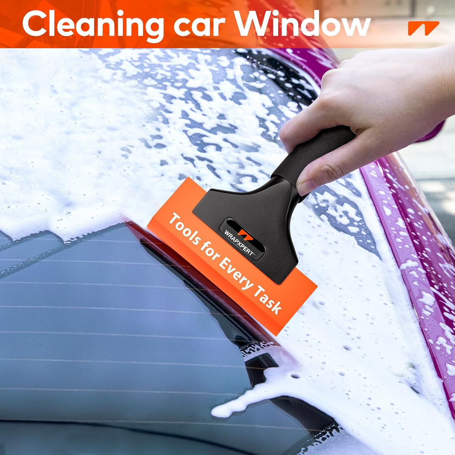 Window Tint Tools 2Pack, Small Squeegee 5 Inch & Mini Squeegee for Car Window, R
