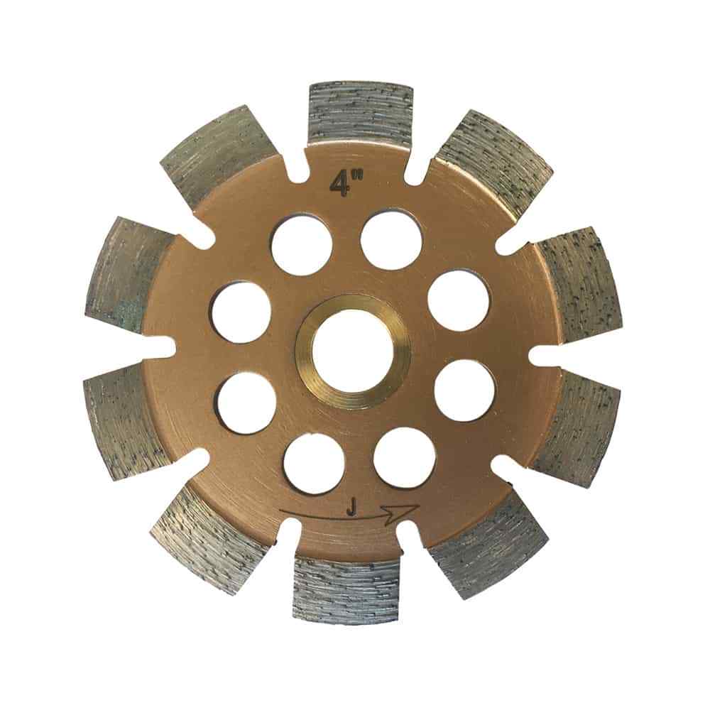 4" Diamond Tuck Point Blades for Mortar 7/8-5/8" Non Threaded