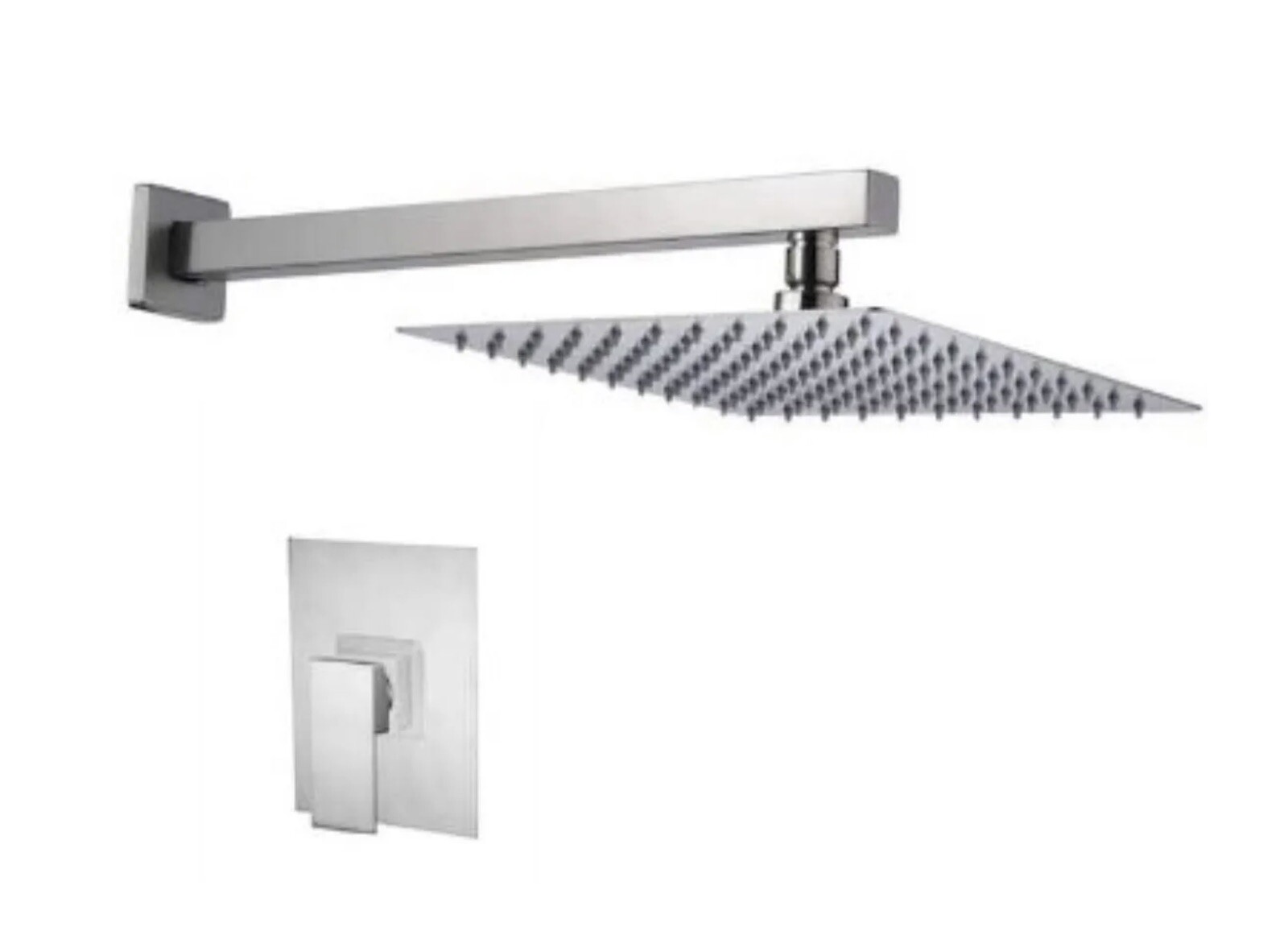 Lordear Luxury Shower System Combo In Brushed Nickel Finish. Open Box.