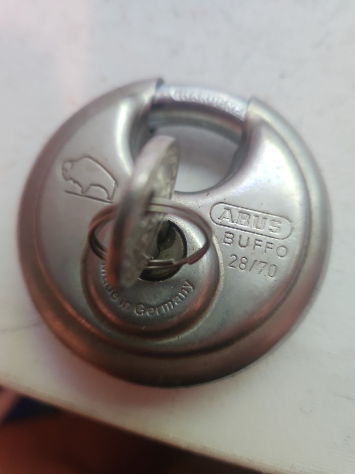 ABUS 2-3/4 IN. BUFFO DISKUS PADLOCK