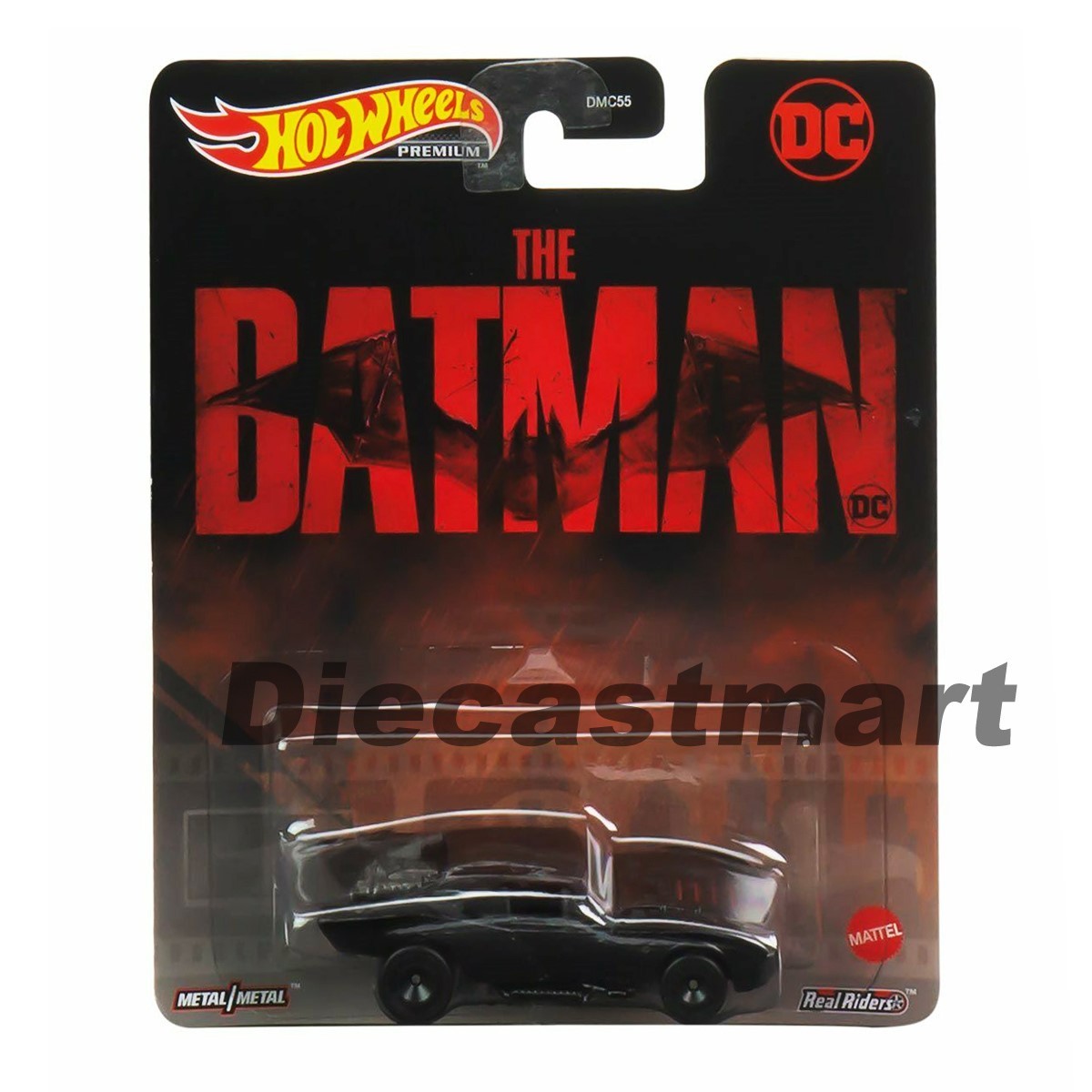 Hot Wheels 1:64 Retro Entertainment DC The Batman Batmobile GRL75 Diecast Model