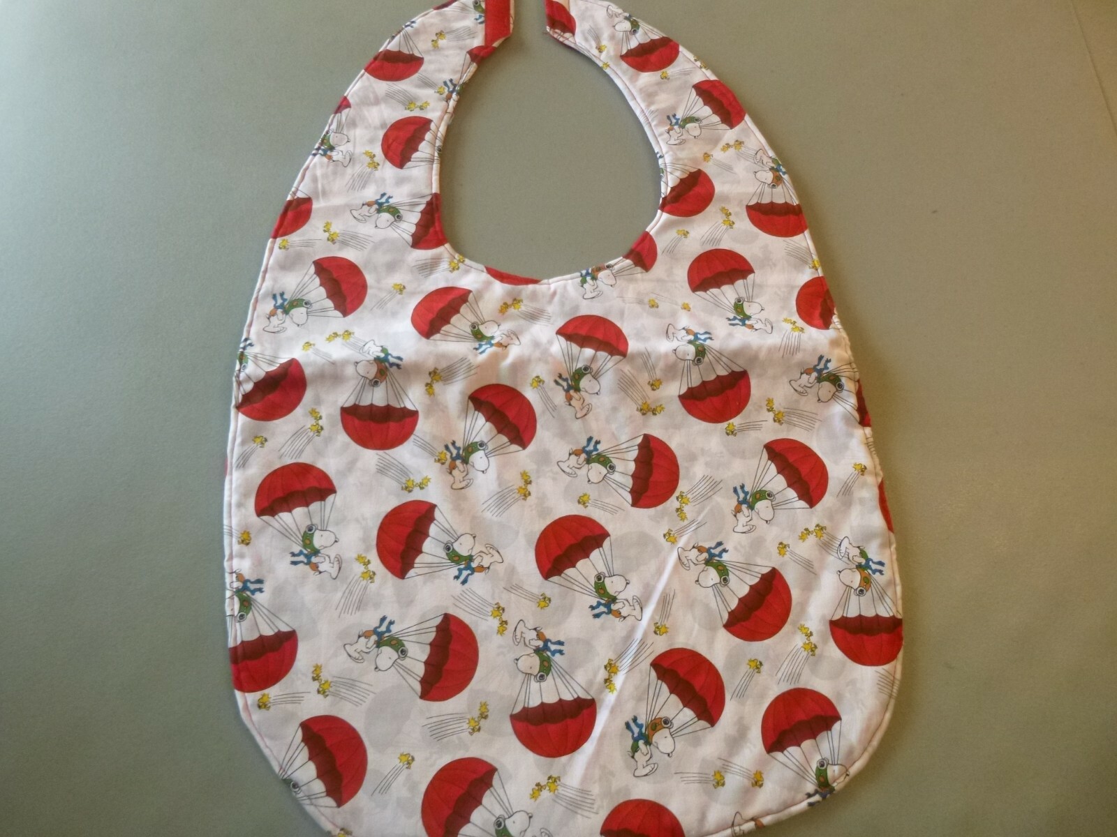 Adult Bib/Clothing Protector double thickness with Quilted Diamond Backing