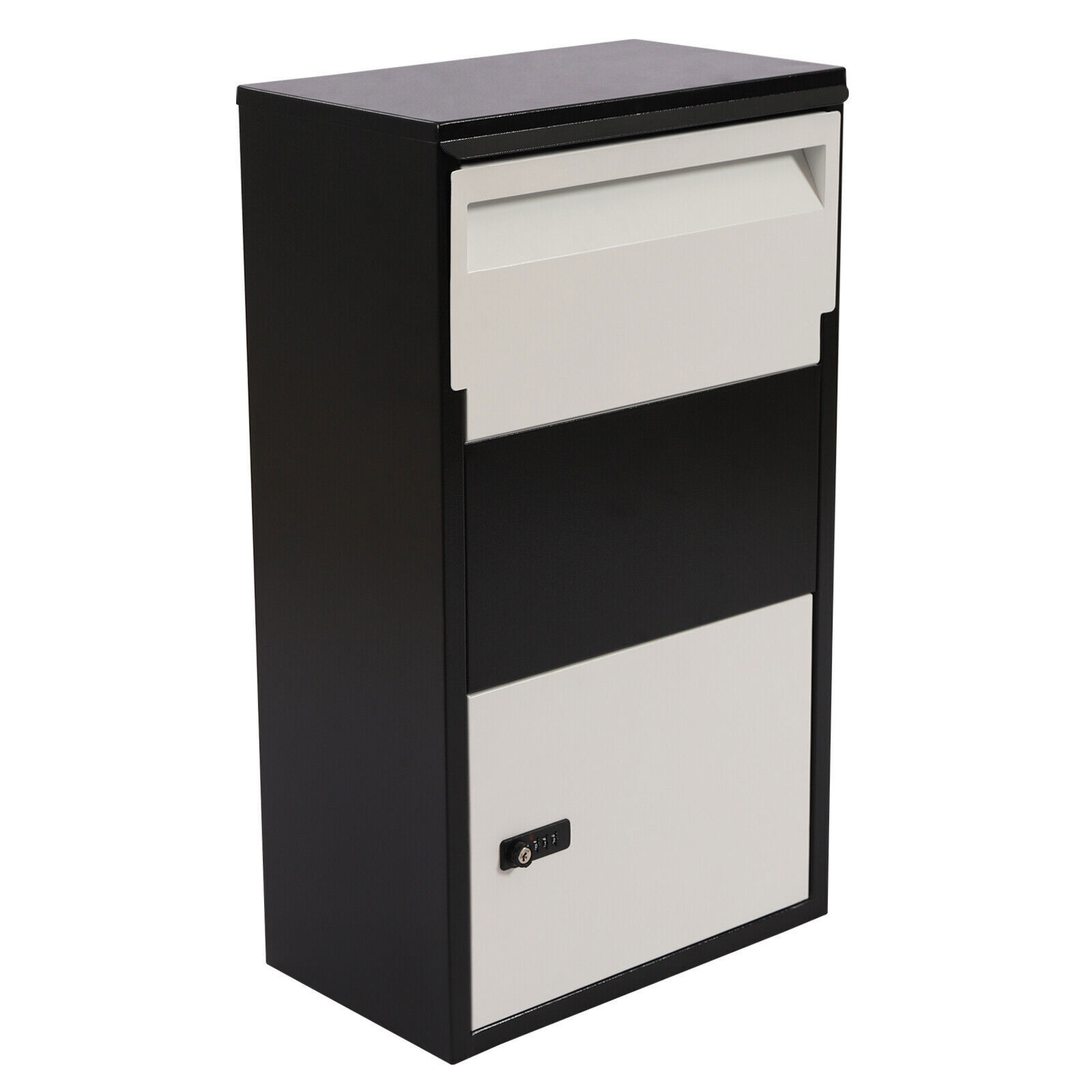Package Delivery Box Mail Parcel Drop Mailbox Home Container Outdoor Code Lock