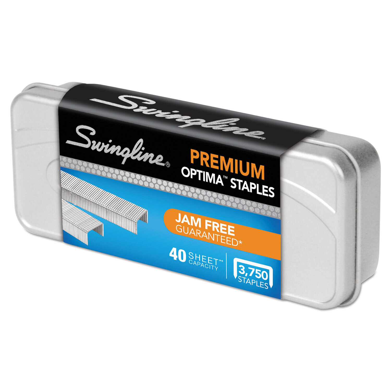 Swingline Optima Premium Staples, 40-Sheet Capacity, 3750/Box