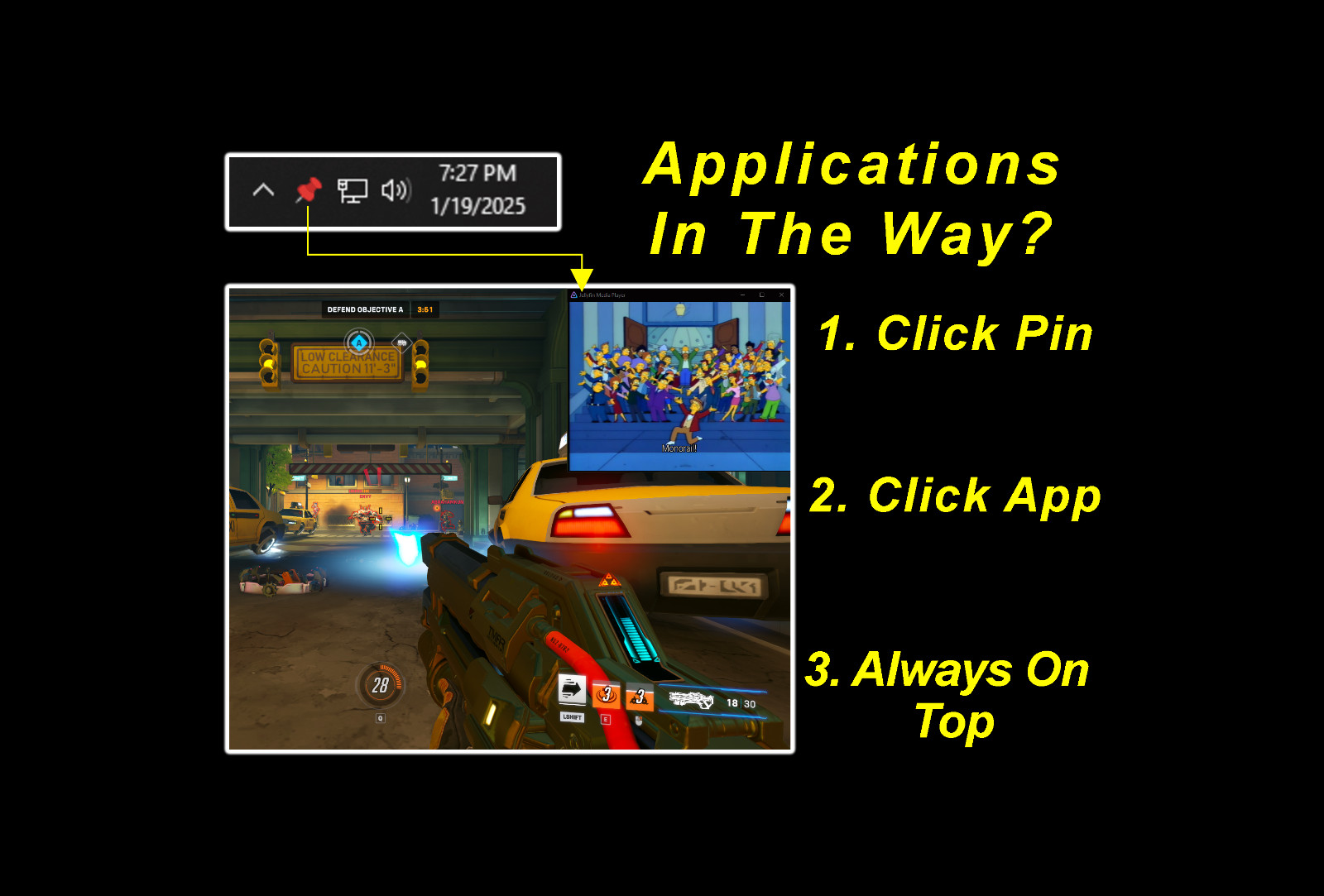 App Pins (Window Always-on-Top Pinning Utility) (USB or DVD)