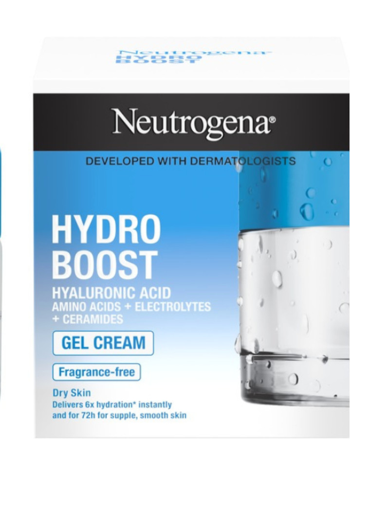 Neutrogena Hydro Boost GEL CREAM DRY SKIN, 50ml/1.7 oz  Boxed  UPGRADED FORMULA!
