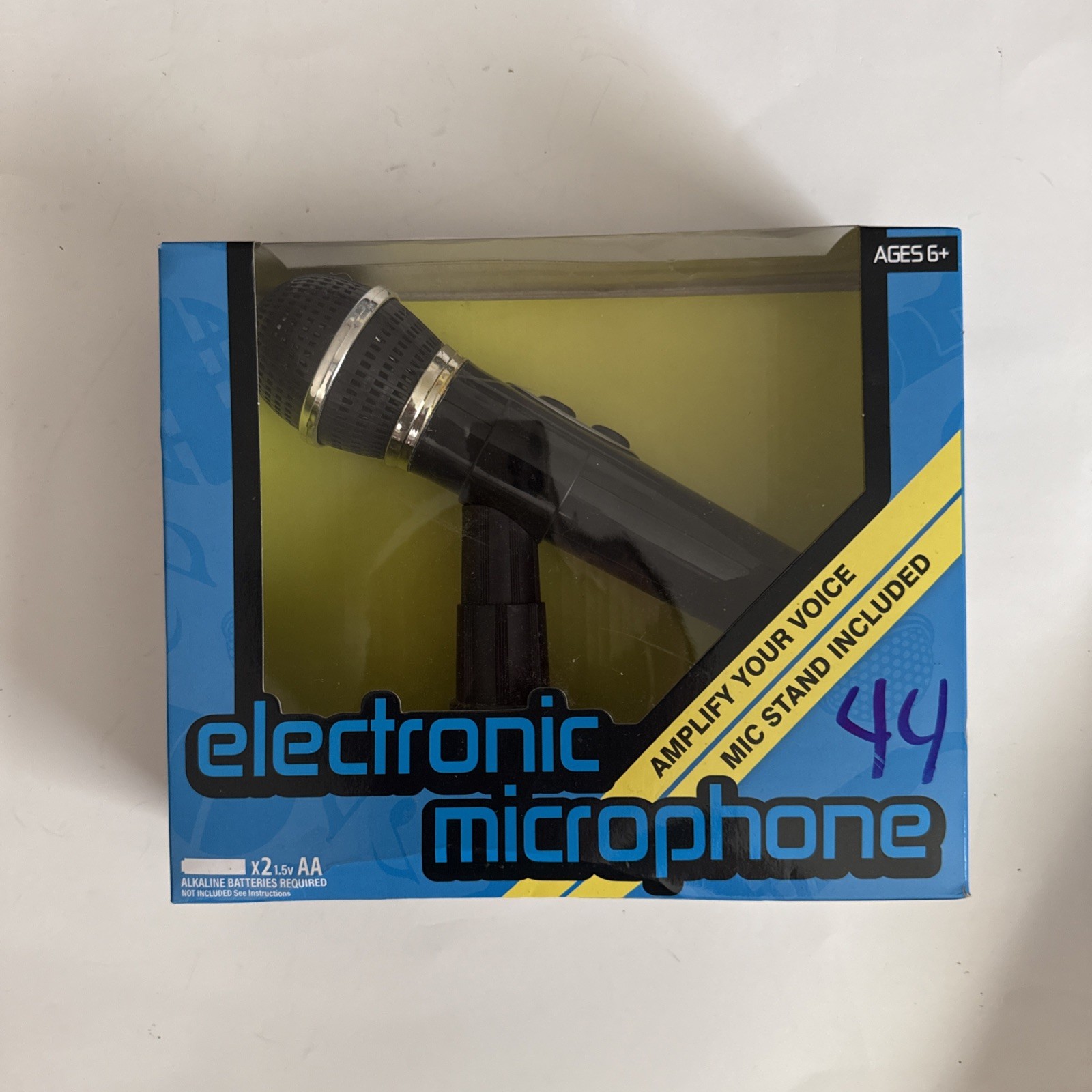 Electronic Microphone Amplify Your Voice Mic Stand Included