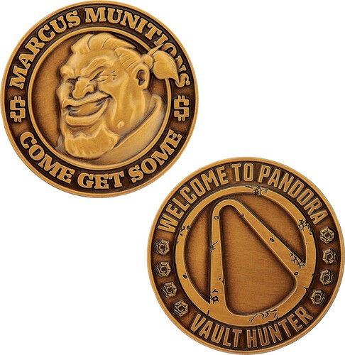 PRE-ORDER Borderlands - Limited Edition Coin - Marcus Munitions [New Toy] Collec