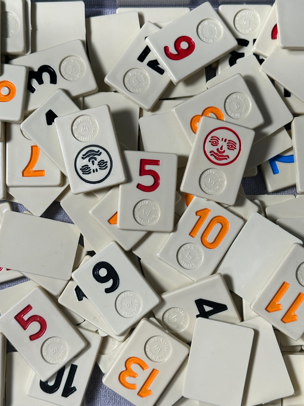 Rummikub Pressman 1997 Edition  *Replacement Pieces Tiles* Arts Crafts