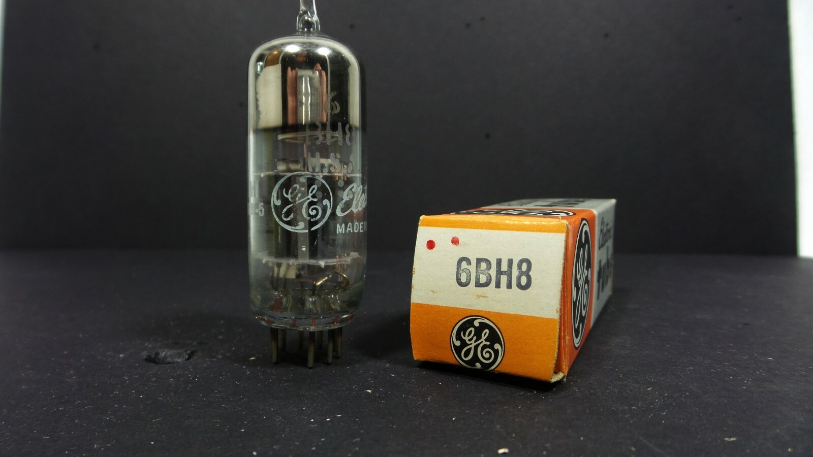 Vintage GE 6BH8 Vacuum Electron Tube NOS Untested  FREE SHIPPING