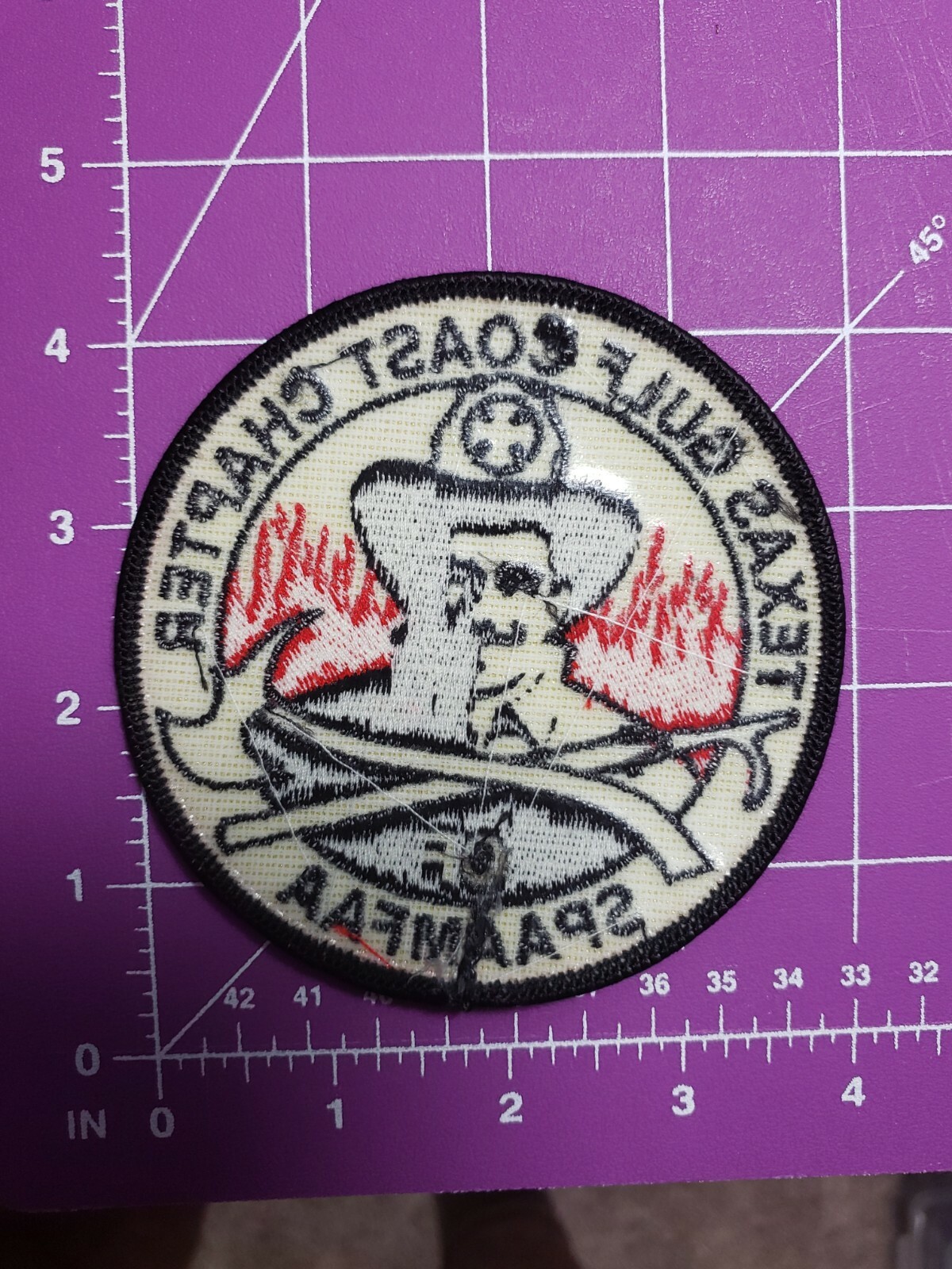 Texas Gulf Coast chapter of SPAAFMAA patch