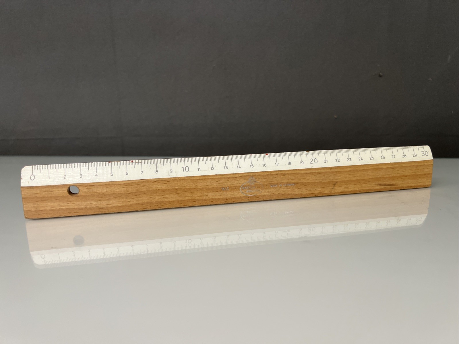 Faber Castell 1613 30cm Wooden Ruler  Made in Germany