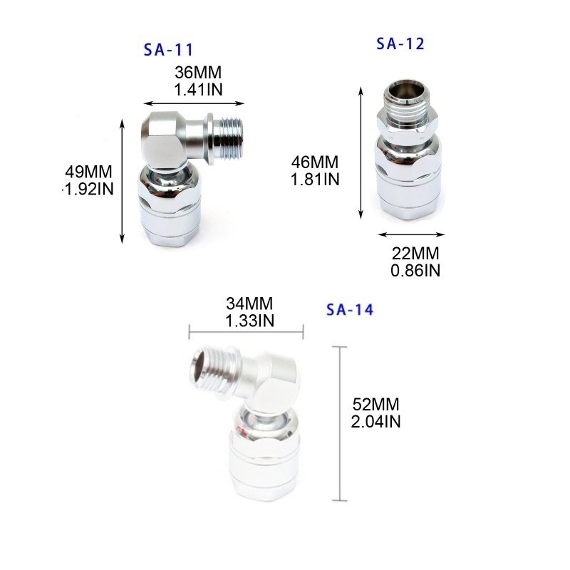 SCUBA DIVING SECOND STAGE REGULATOR 360 SWIVEL CONNECTOR SCUBA DIVE ACCESSORY