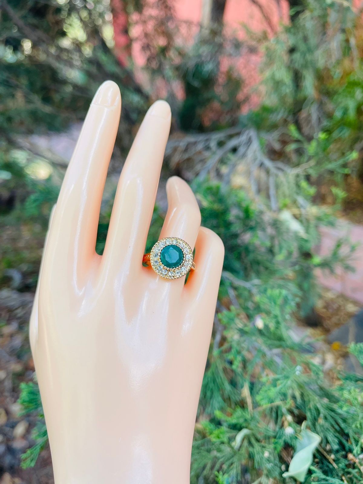 Vintage style women's ring/yu291b