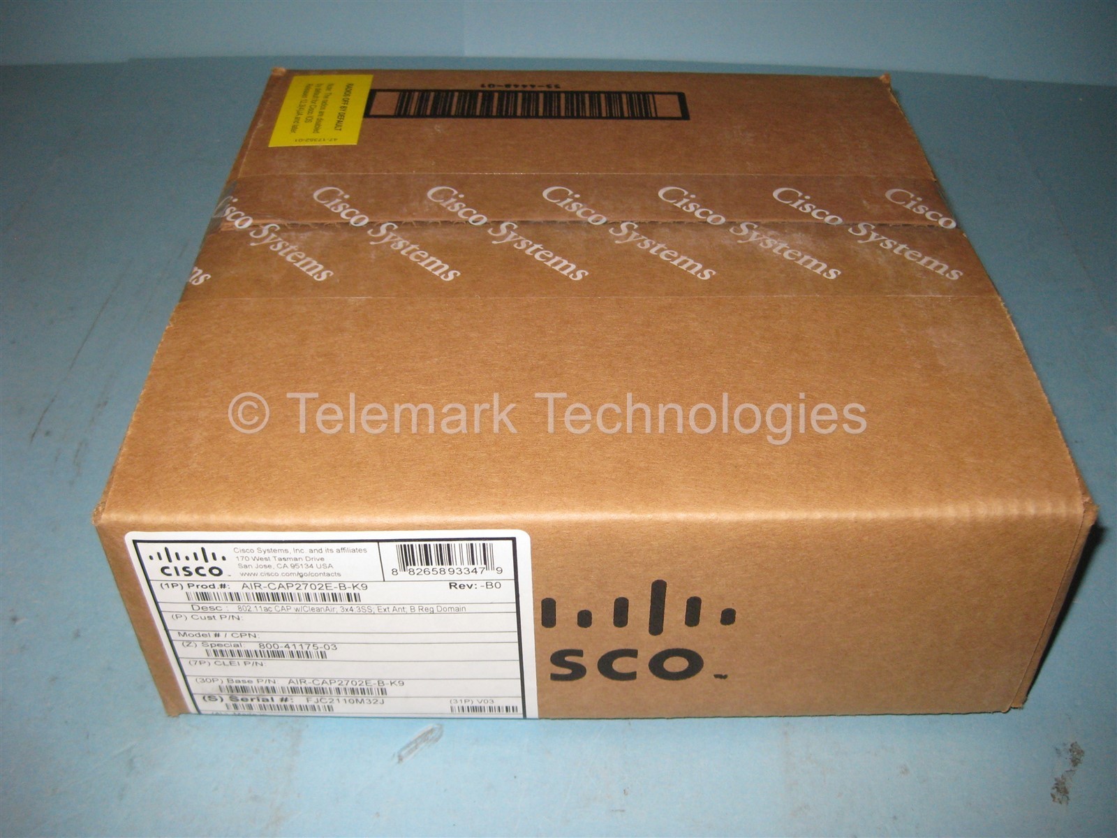 Cisco AIR-CAP2702E-B-K9 Wireless AP WiFi Access Point with Antennas New Opened