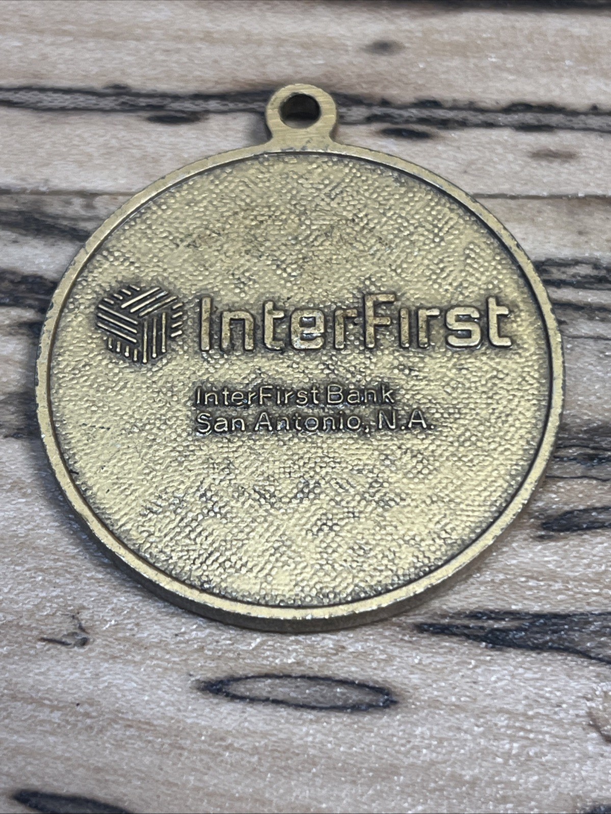 Interfirst Bank San Antonio Texas Key Ring *B270