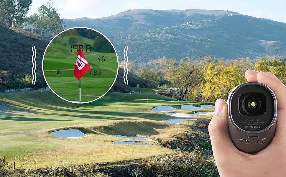 ATuMan - TR1 Golf rangefinder with slope compensation