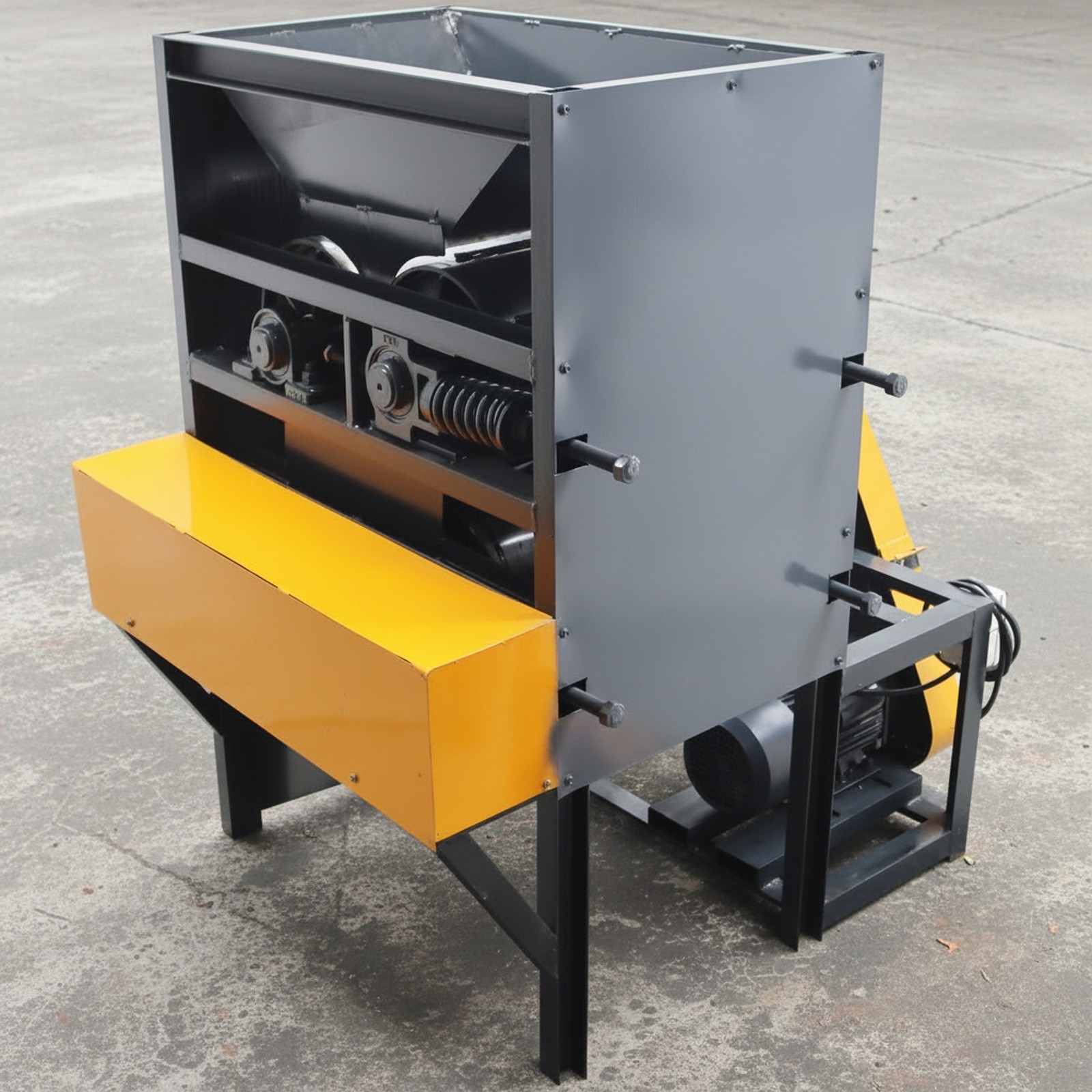 220V all-Aluminum Zip-Top Cans Flattening Machine Recycling Waste 80-120kg/h 4KW