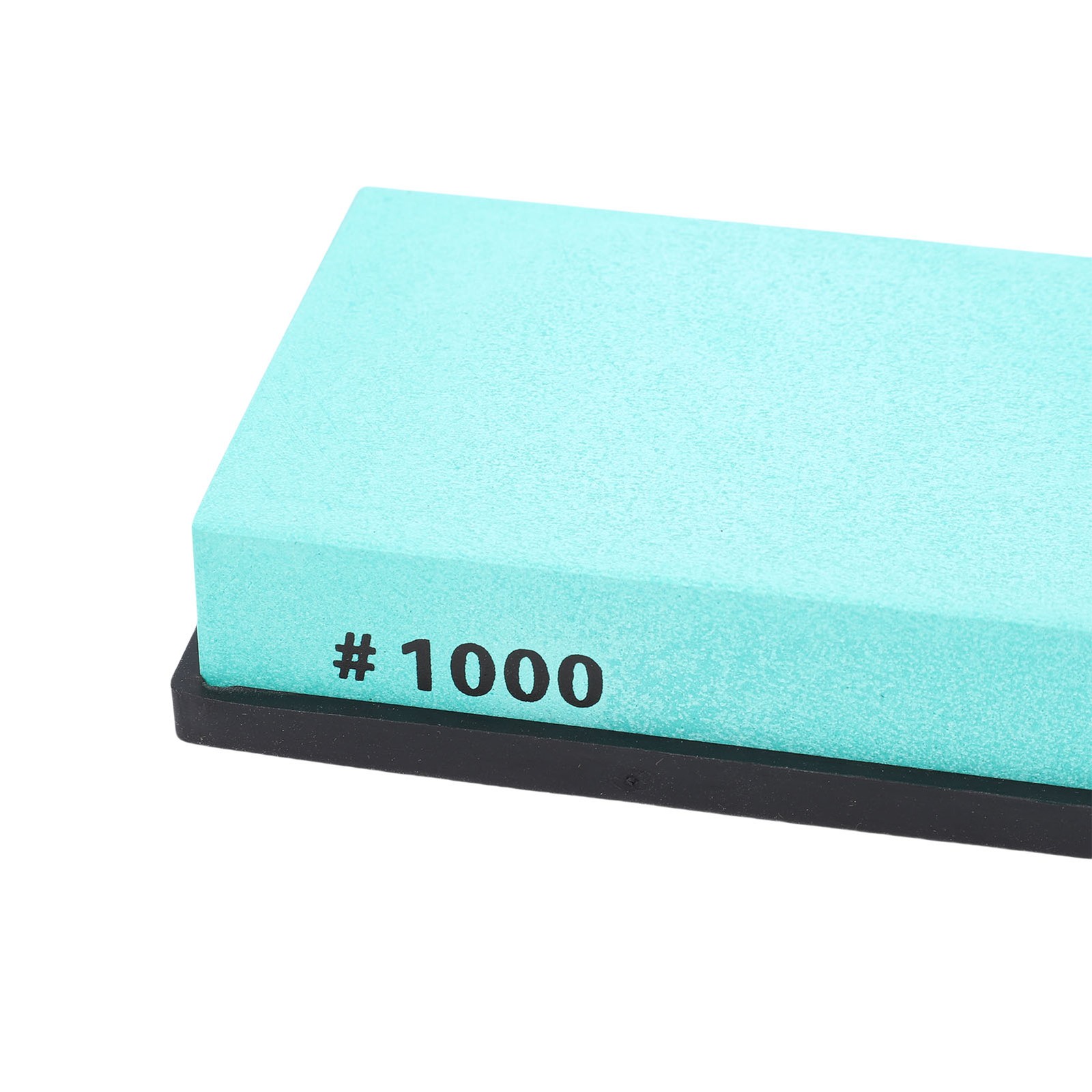 Knife Sharpening Stone Dual Side Grit With Anti Slip Silicone Base For Kitchen