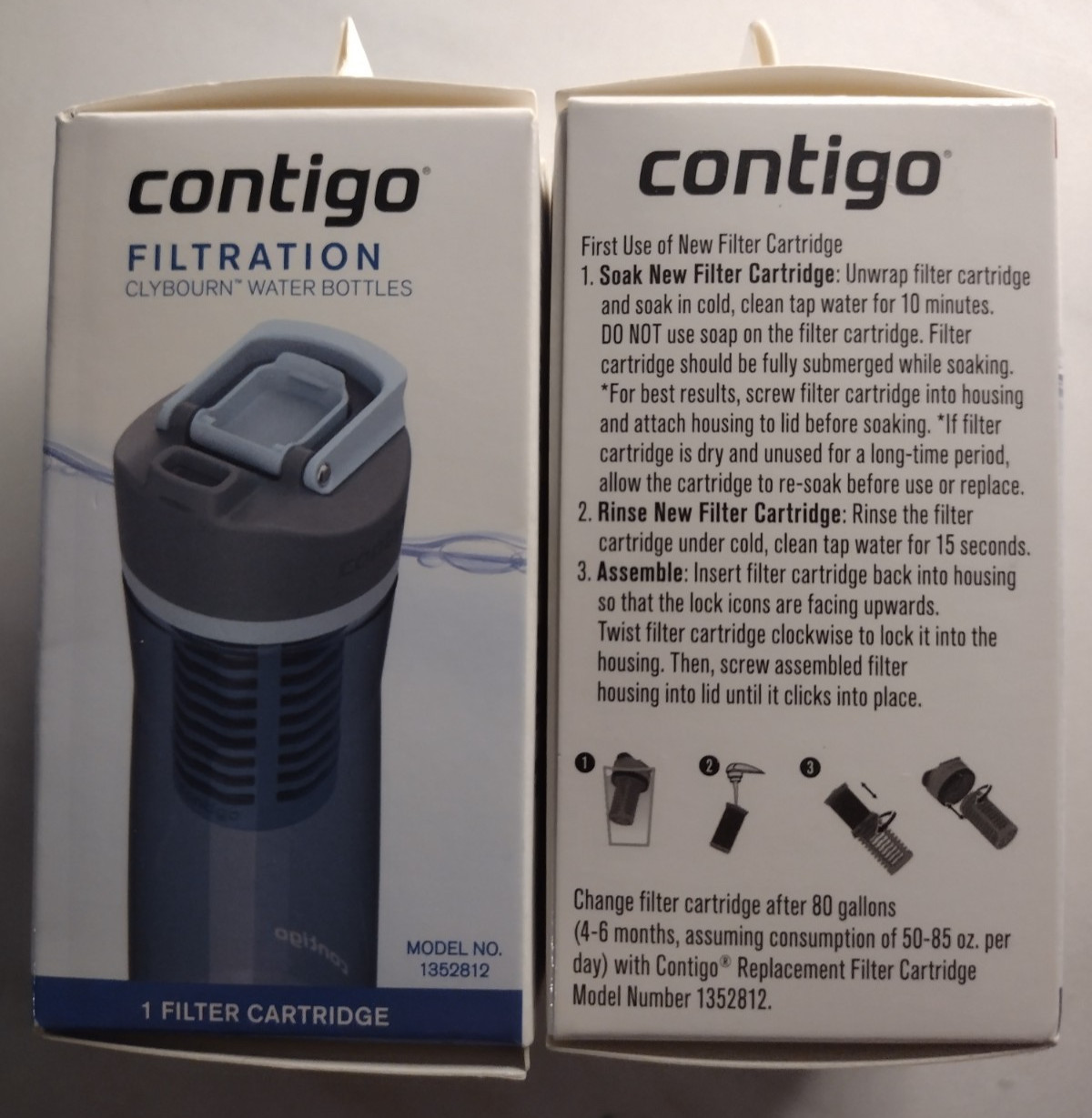 Clyburn Water Bottle Filters by Contigo - 2 pack