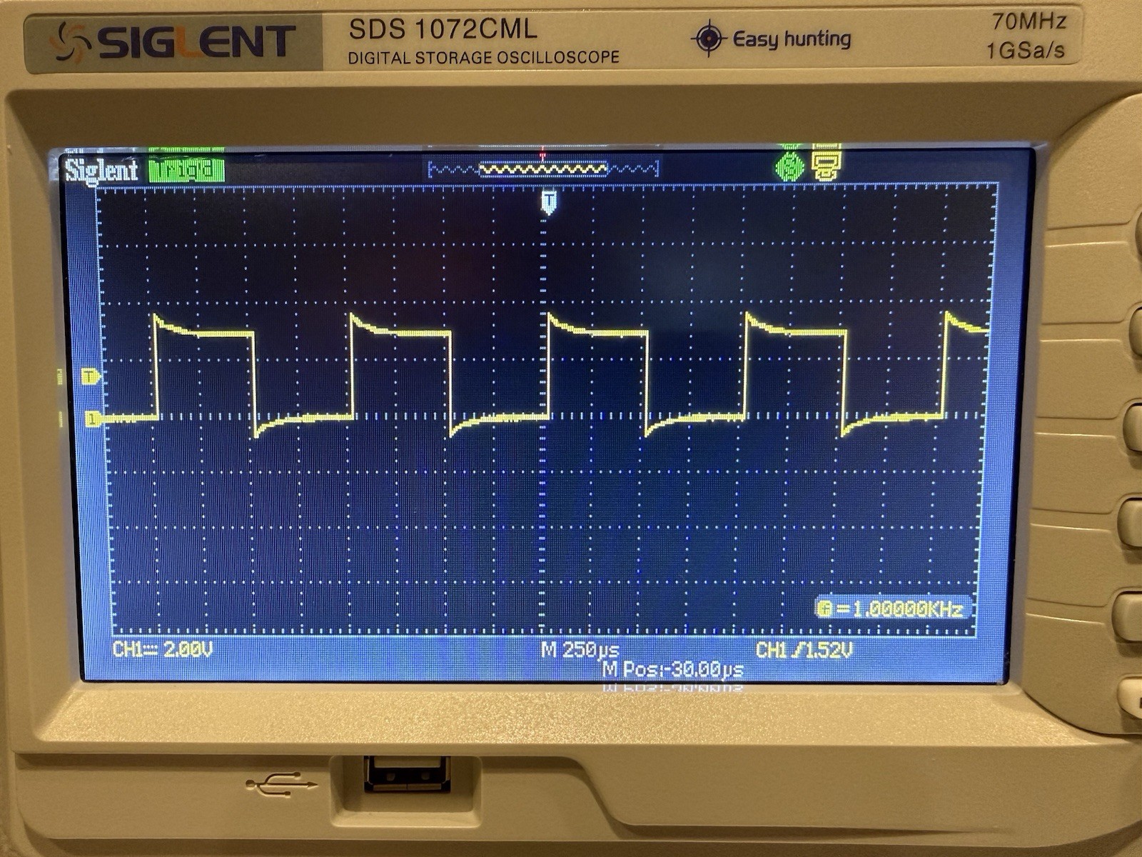Siglent SDS1072CML 70MHz Oscilloscope w/ Probes, CD, Original Packaging
