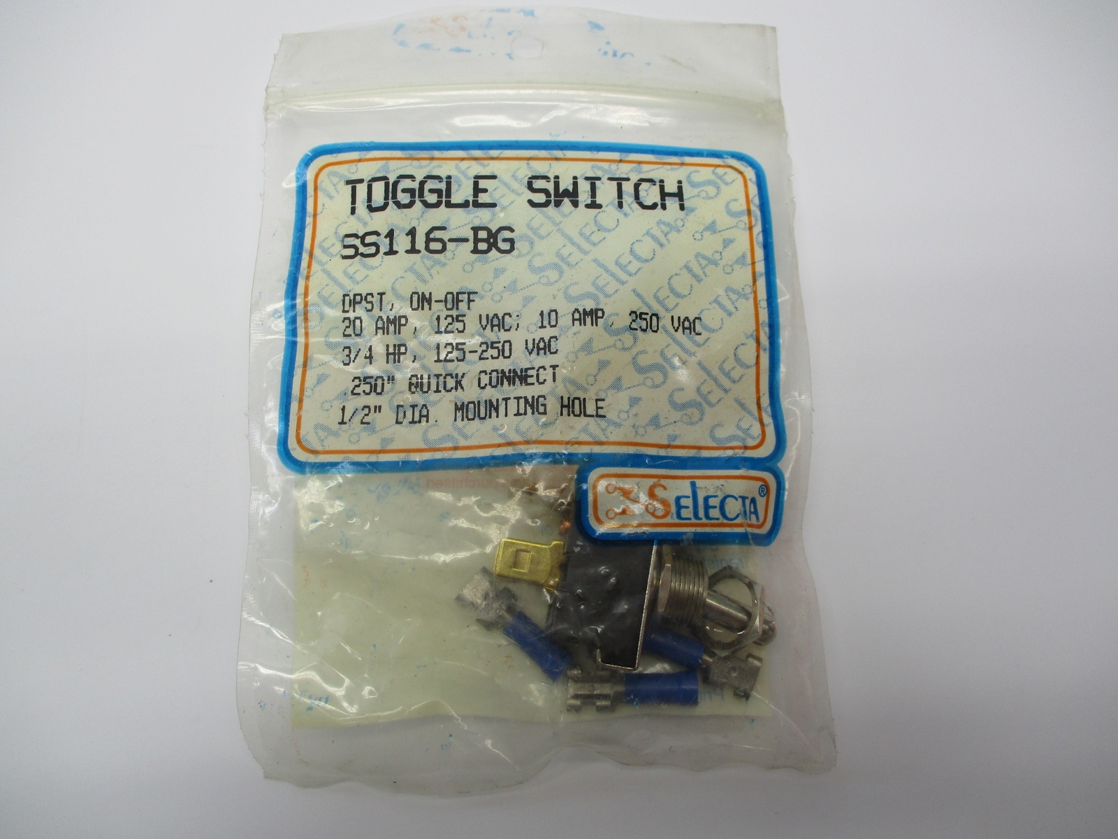 SELECTA SS116-BG TOGGLE SWITCH NSMP