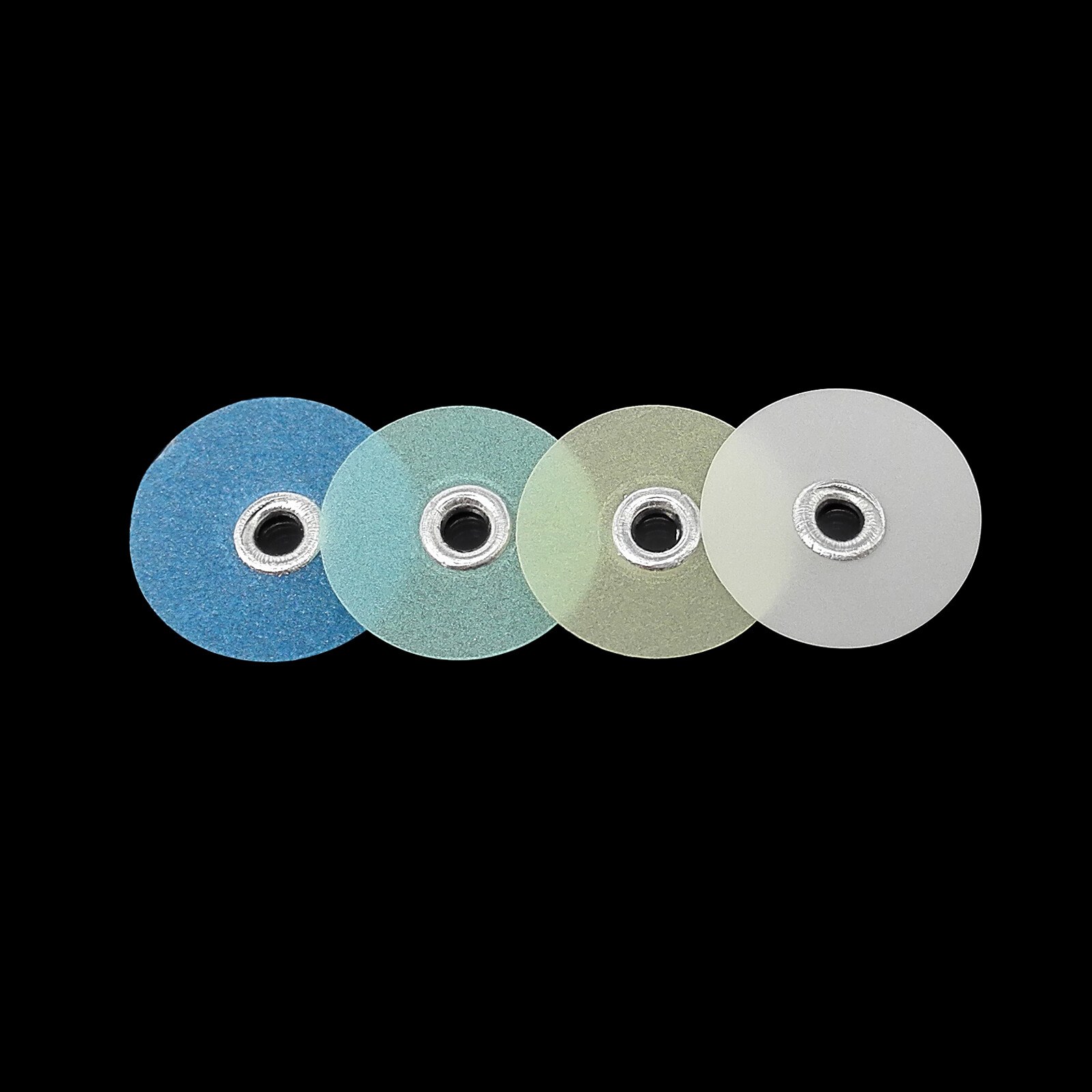 100pcs Dental Composite Finishing Polishing Discs Sof Lex Type 14mm / Mandrel SM
