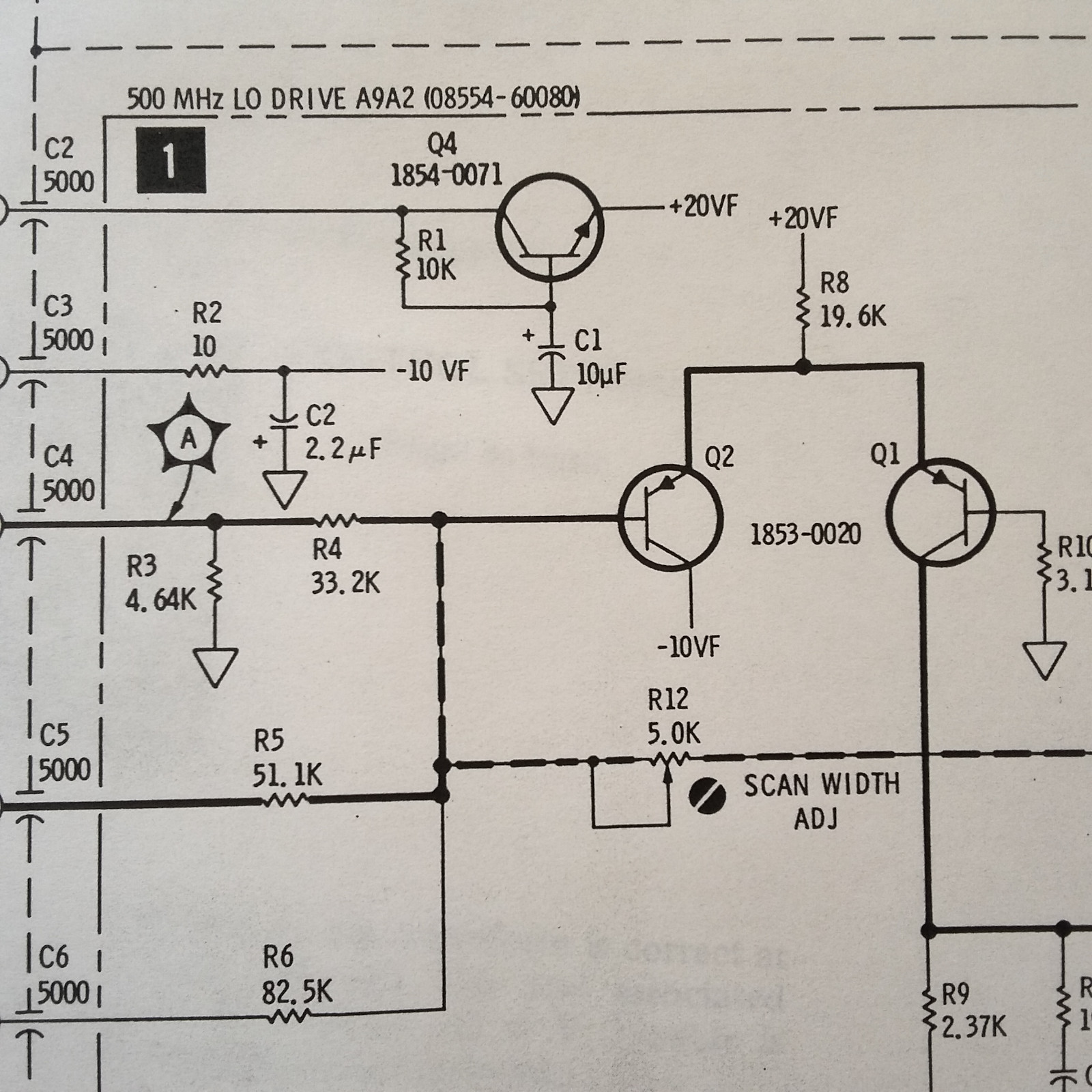 HP Hewlett Packard 8554B Spectrum Analyzer Operator & Service Manual