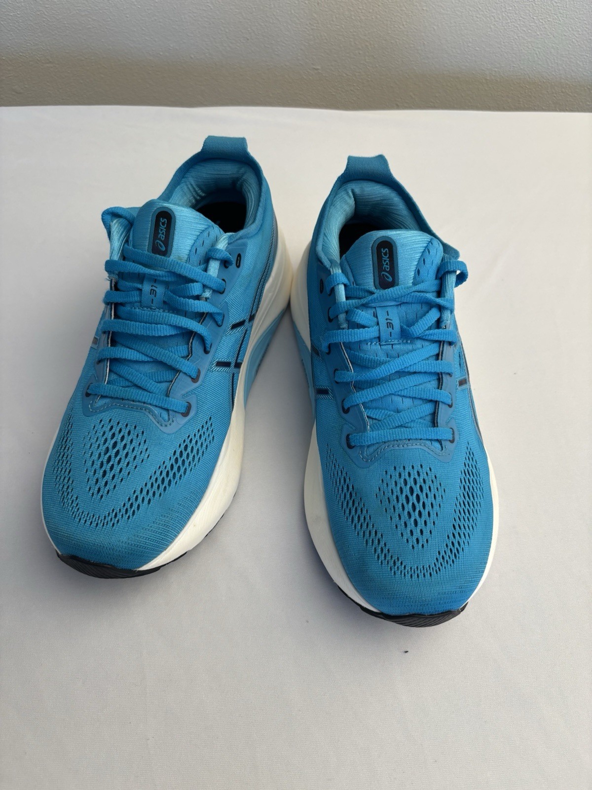 ASICS Gel-Kayano 31 Men's Running Shoes Blue White Mesh Breathable Lace Up
