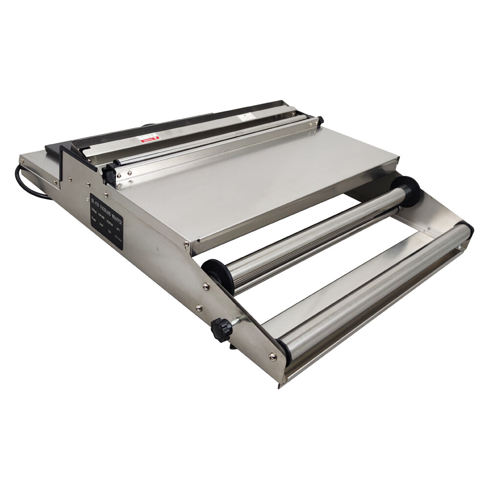 450mm 18" Film Wrapper Machine Countertop Film Sealer Stretcher Machine