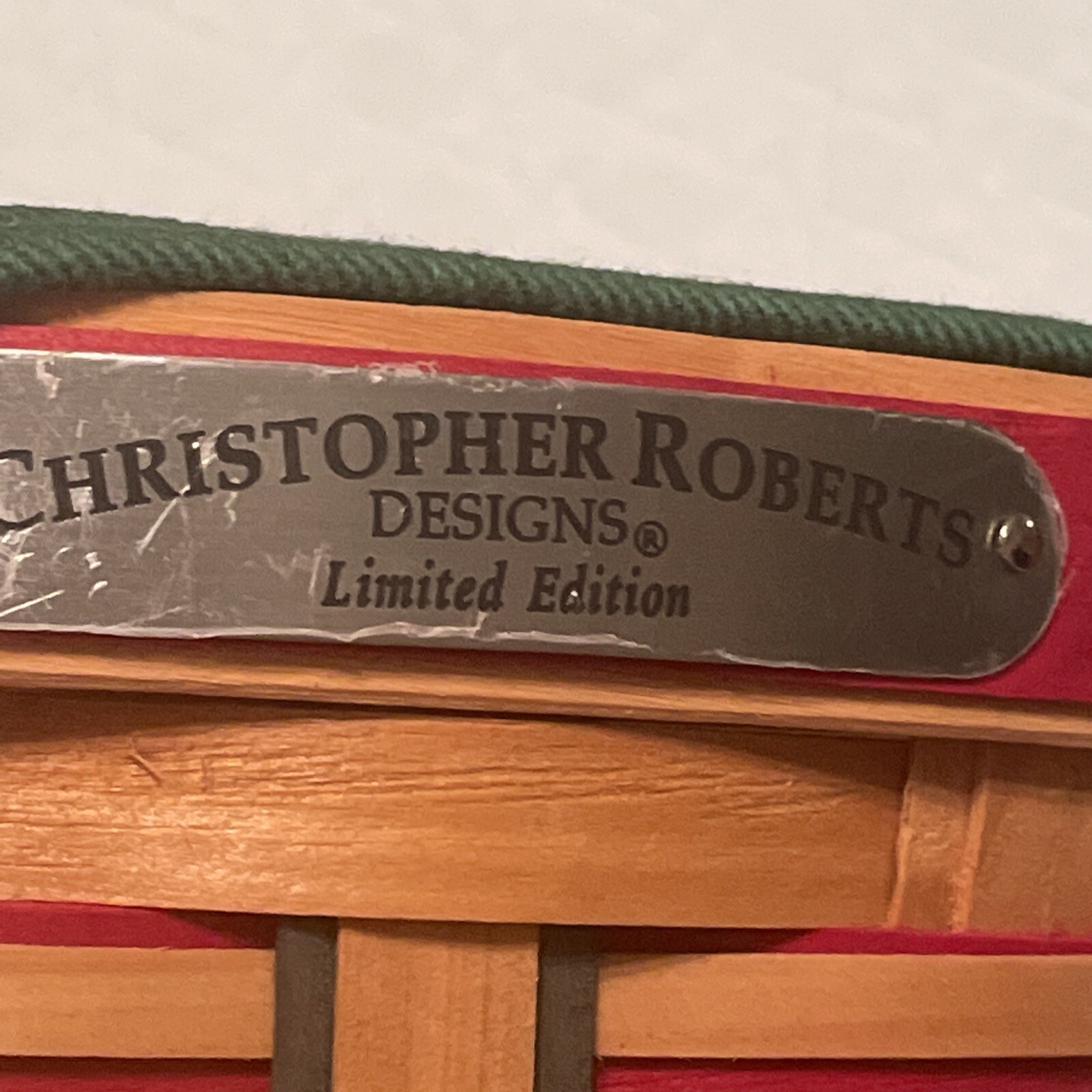 3 Nesting Basket Lined Round Christopher Roberts Woven Limited Edition