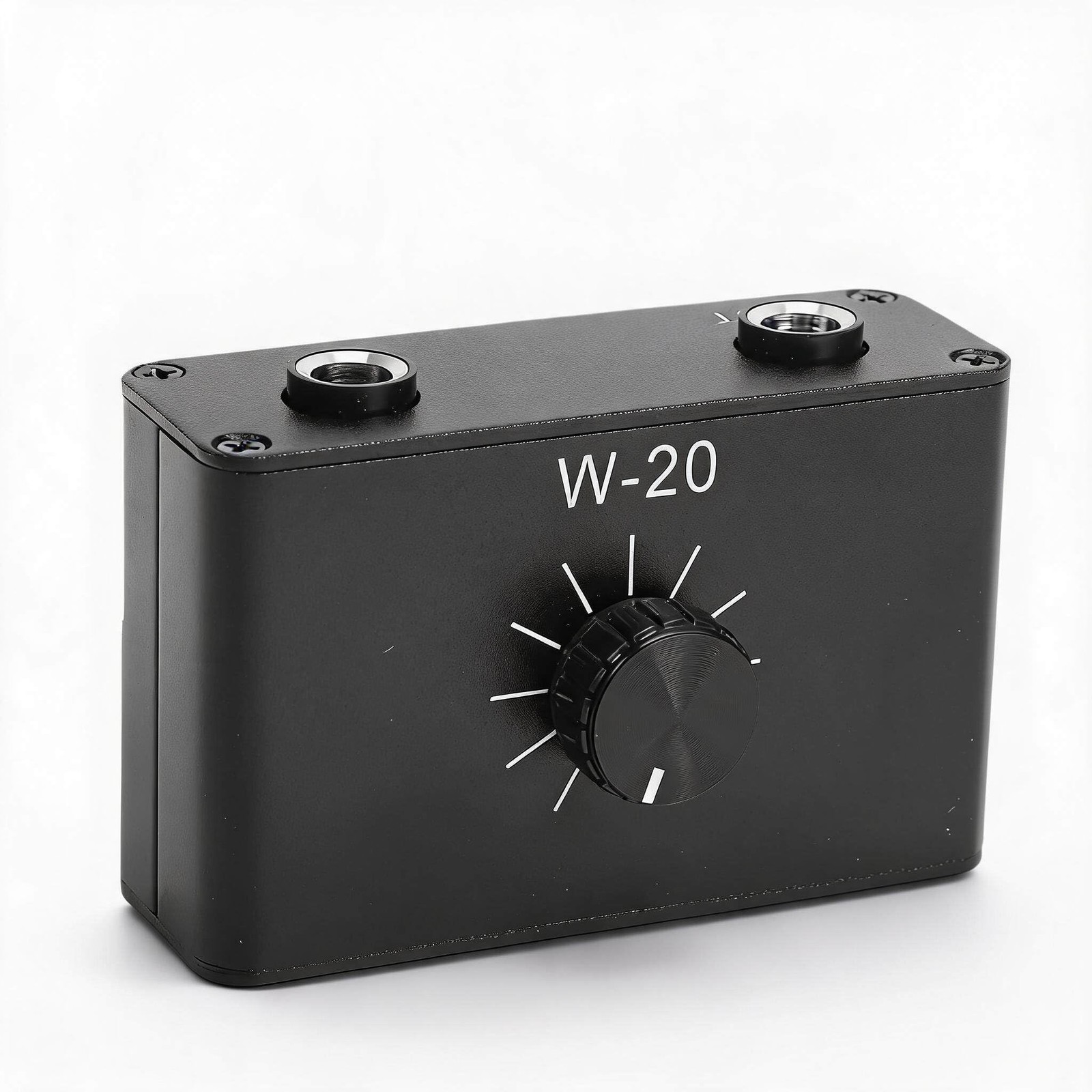 Line Volume Attenuator, 6.35mm 1/4 Inch Inline Audio Level Controller with Kn...