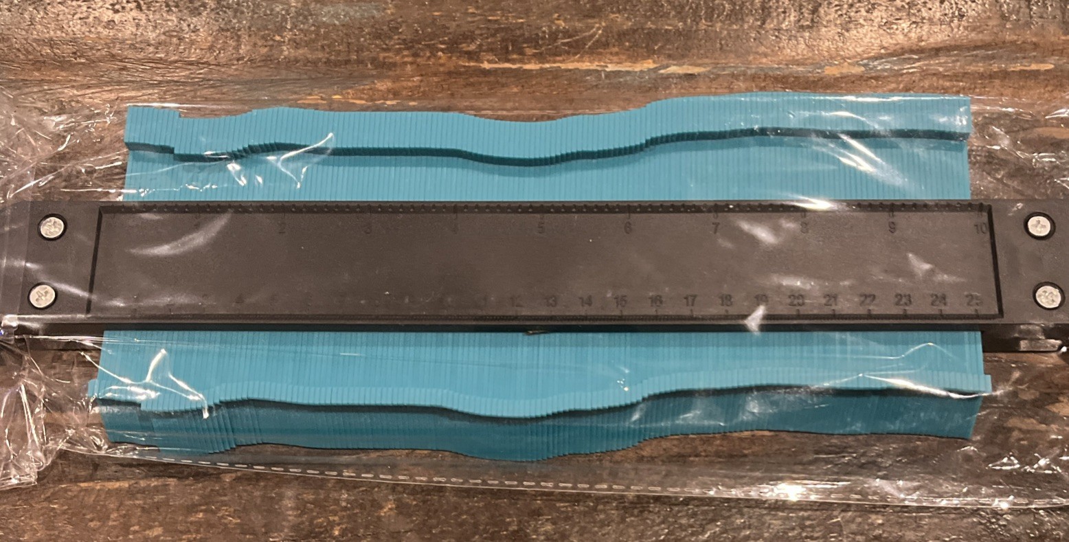 Contour Gauge Profile Tool Super Gauge Shape and Outline Tool. 10" L 3 3/4" Wide