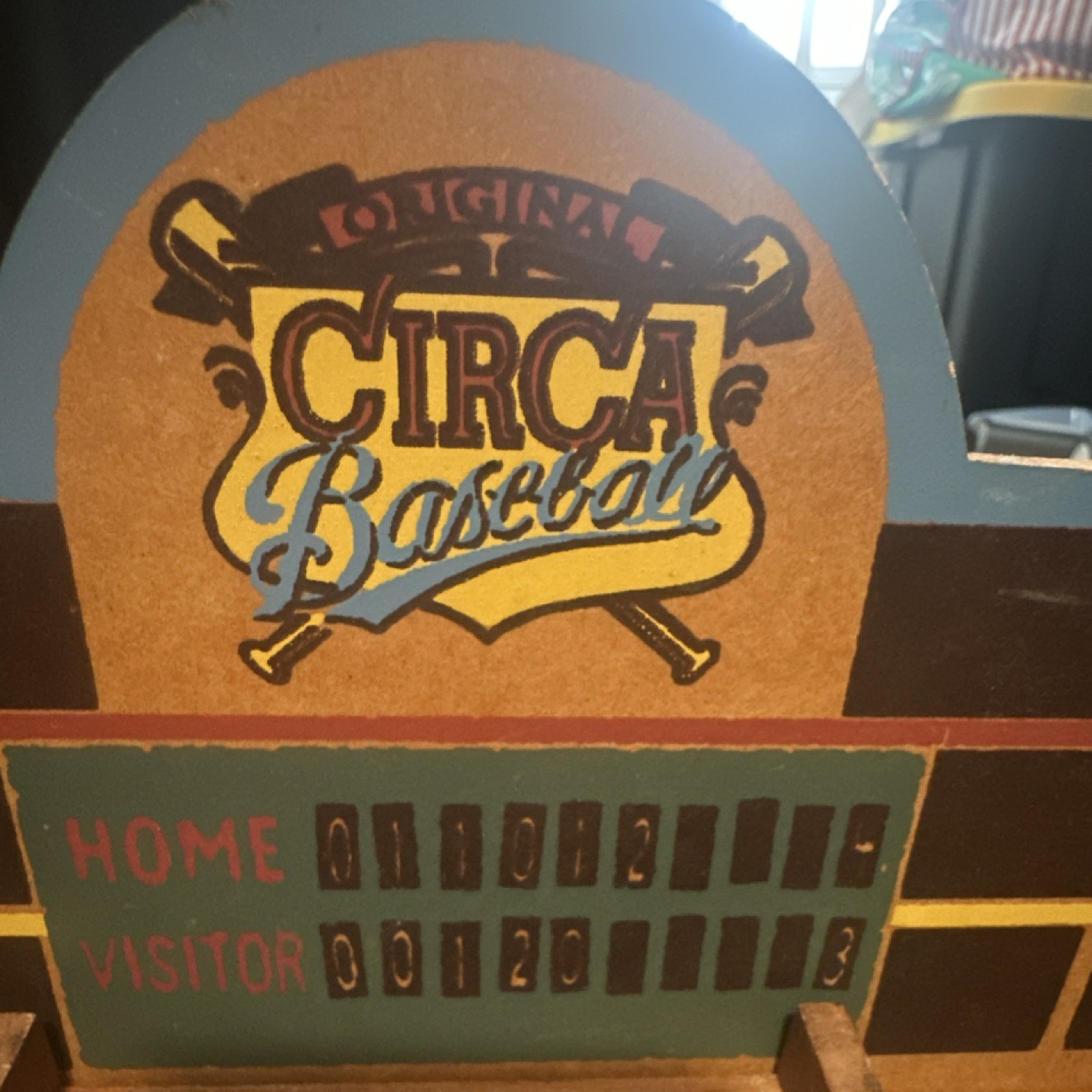 Circa Classics Original Baseball Tabletop Pinball Machine Game