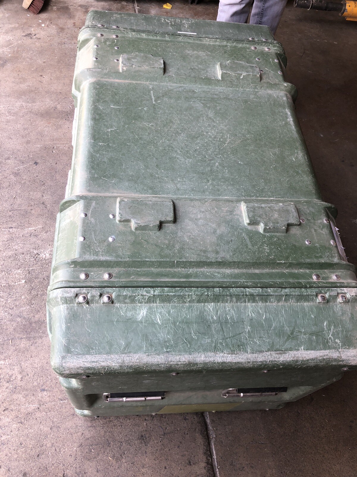 Hardigg Style Rack Mount Case General Dynamics Military Electronics Crate 38.5"