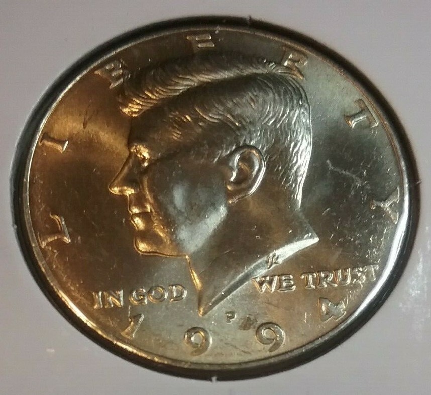 1994 Kennedy P&D Half Dollars - BU