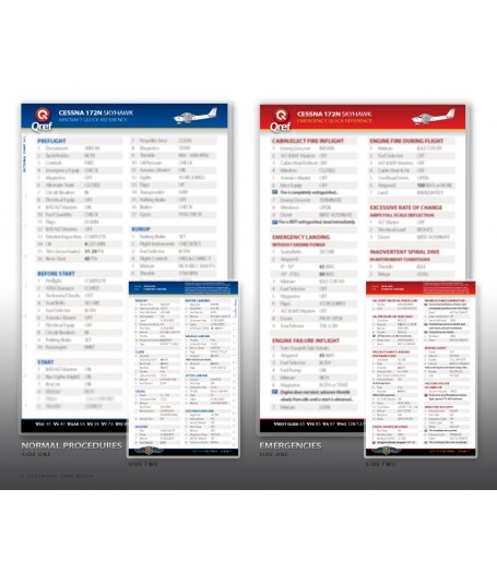 QRef - Cessna 172N - Checklist Card