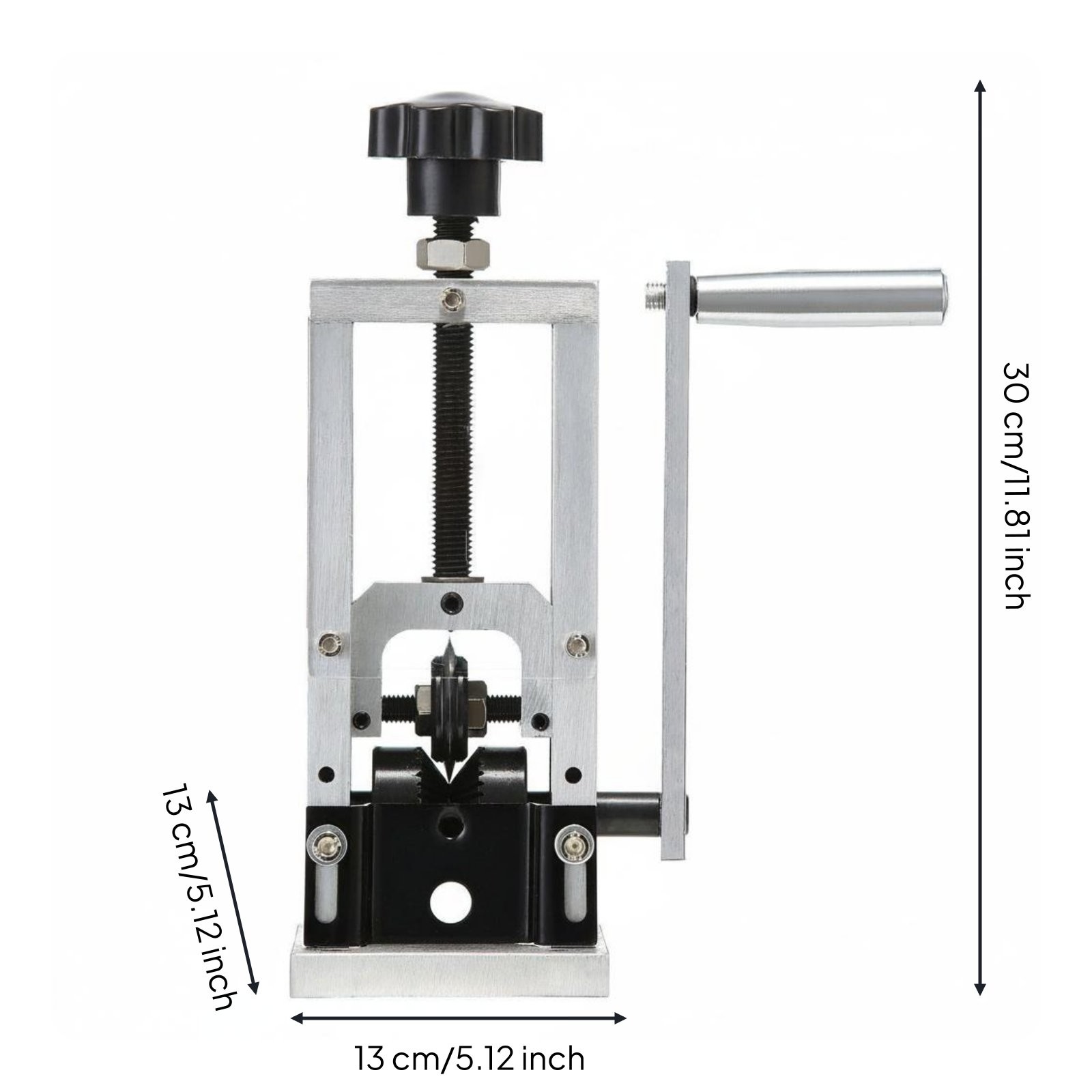 Manual Wire Peeling Machine Aluminum Alloy Construction for DIY Hobbyists
