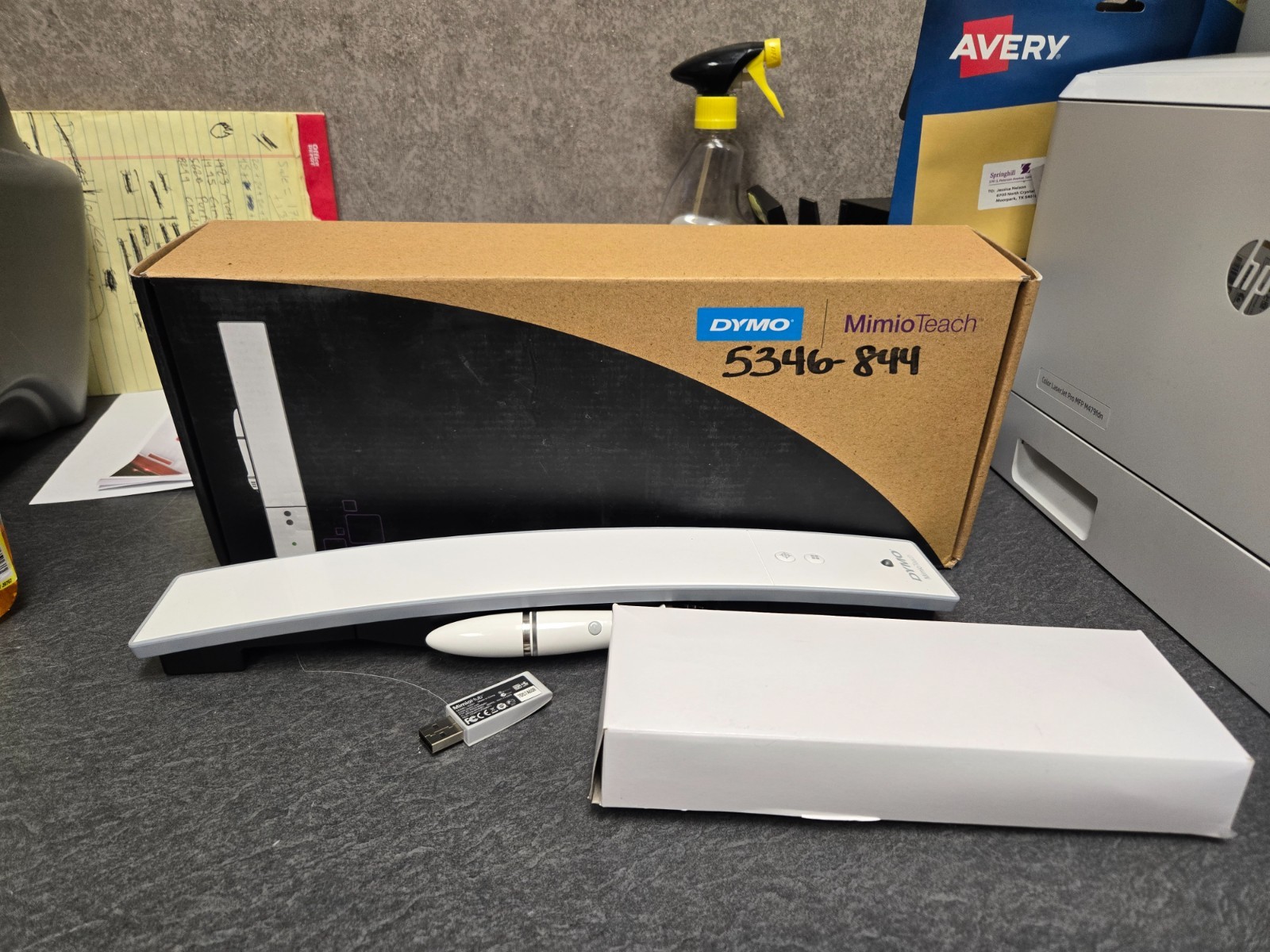 DYMO MIMIO TEACH ICD02-01 STYLUS Interactive Portable White Board System