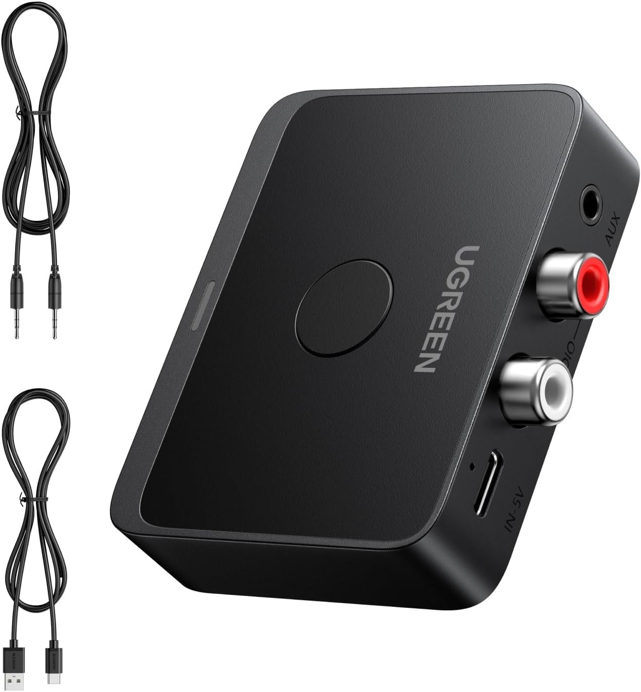 Bluetooth 6.0 Receiver with LDAC Decoding - Connect Two Devices Simultaneously