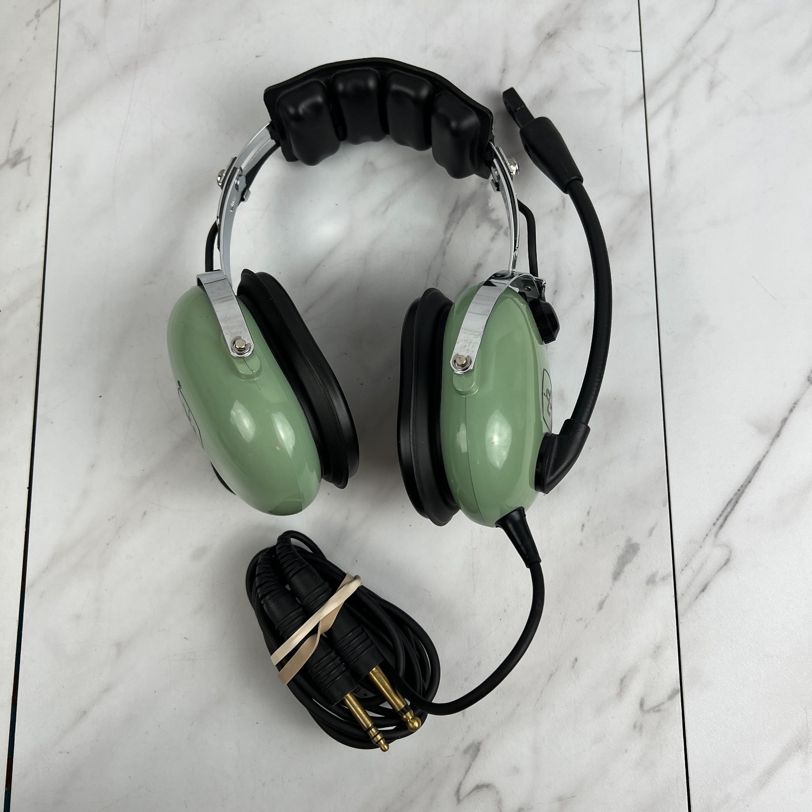 David Clark H10-20 Pilot Aviation Headphones Headset w/ M-7A Microphone [USA]