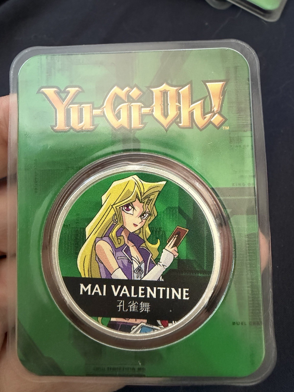 Silver 1 Oz Yu-Gi-Oh! Yugioh Mai Valentine 2024 ItS Your Move APMEX Niue .999 AG