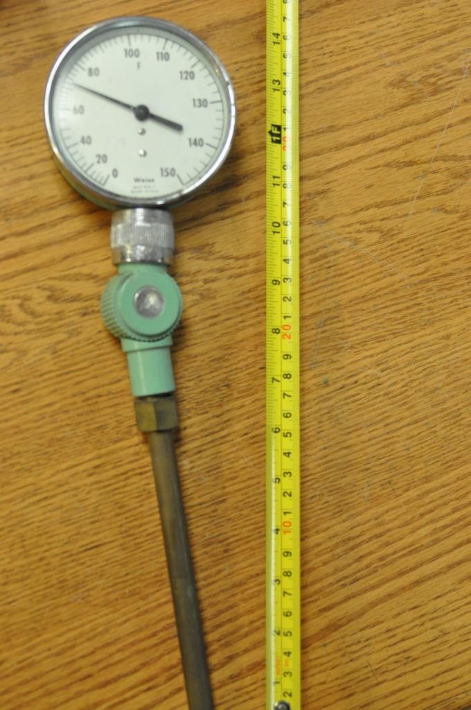 Weiss 4" Dial Thermometer Gauge 0-150 Degree Whiskey Still Moonshine FAST! D95