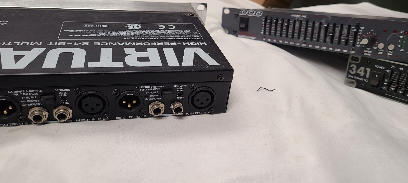 BEHRINGER Virtualizer Pro Model DSP2024P Effects Processor Tested Working