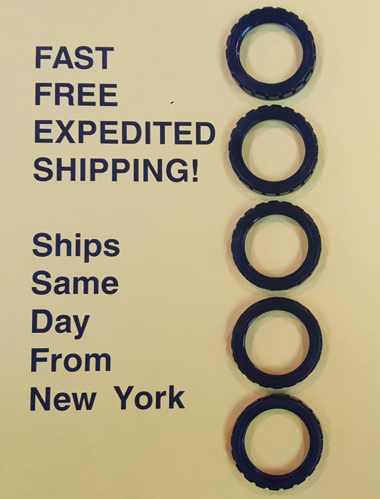 M28 x 1.0 Panel Nut; (5-Pieces) FREE Expedited Shipping!
