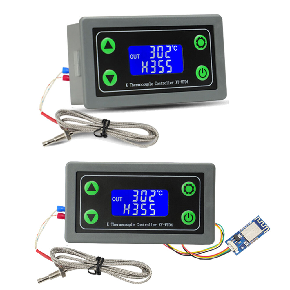 WIFI Remote High Temperature Digital Thermostat K-type Thermocouple -99-999℃