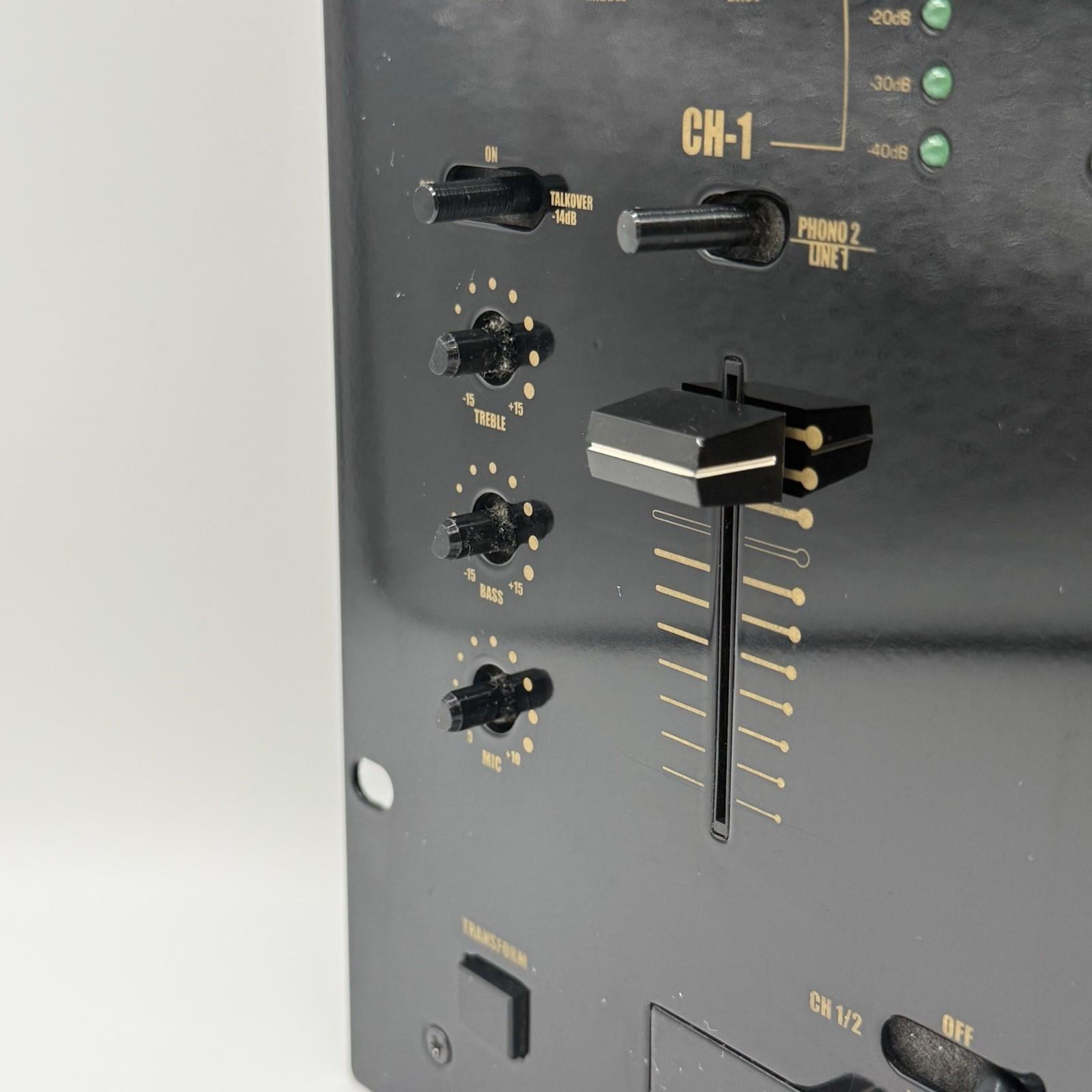 Numark MX-100 preamp mixer Parts Only **untested**