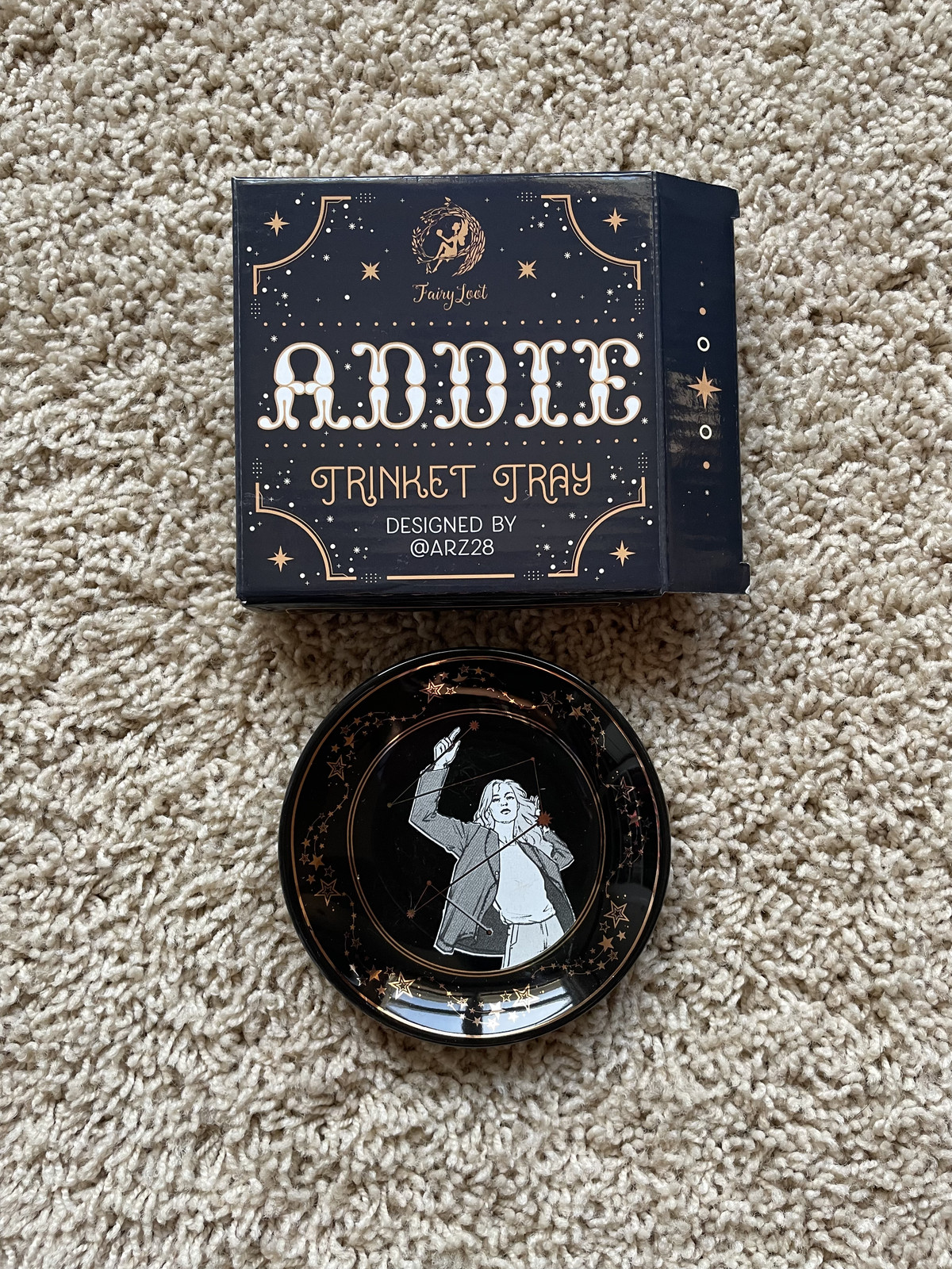 Fairyloot Addie LaRue Ceramic Trinket Tray - BRAND NEW IN BOX