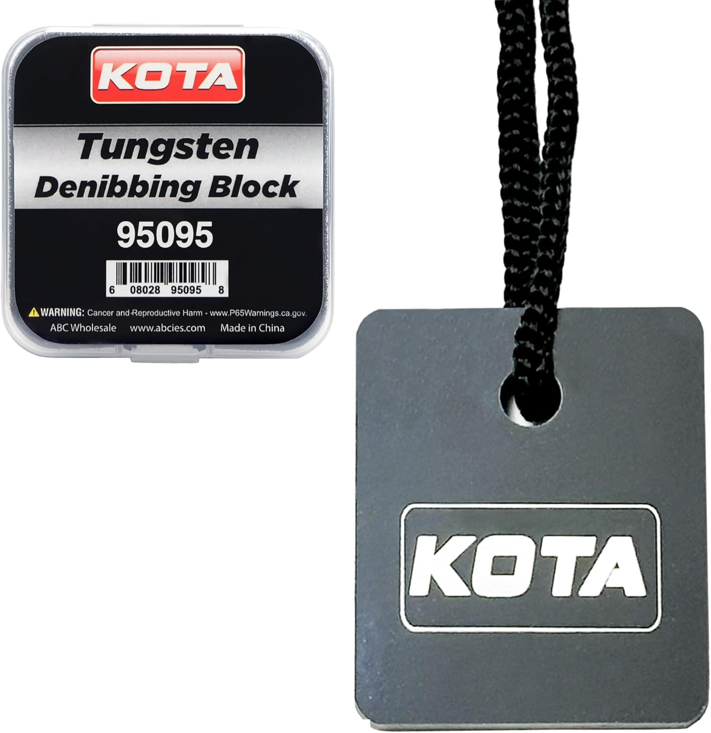 Tungsten Denibbing Tool – Paint Run Removal Block with Denibbing Blade for Dust